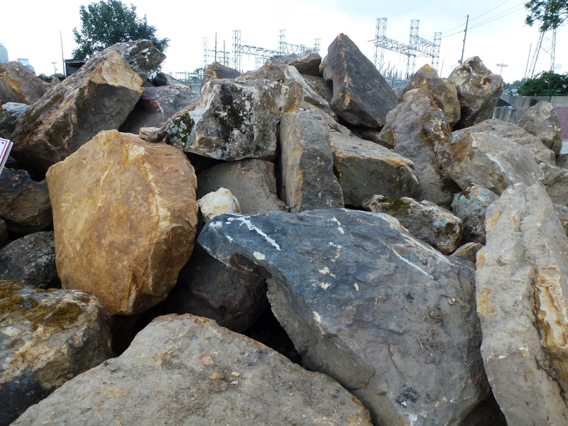 Indiana Sandstone Boulders per pound - Click Image to Close